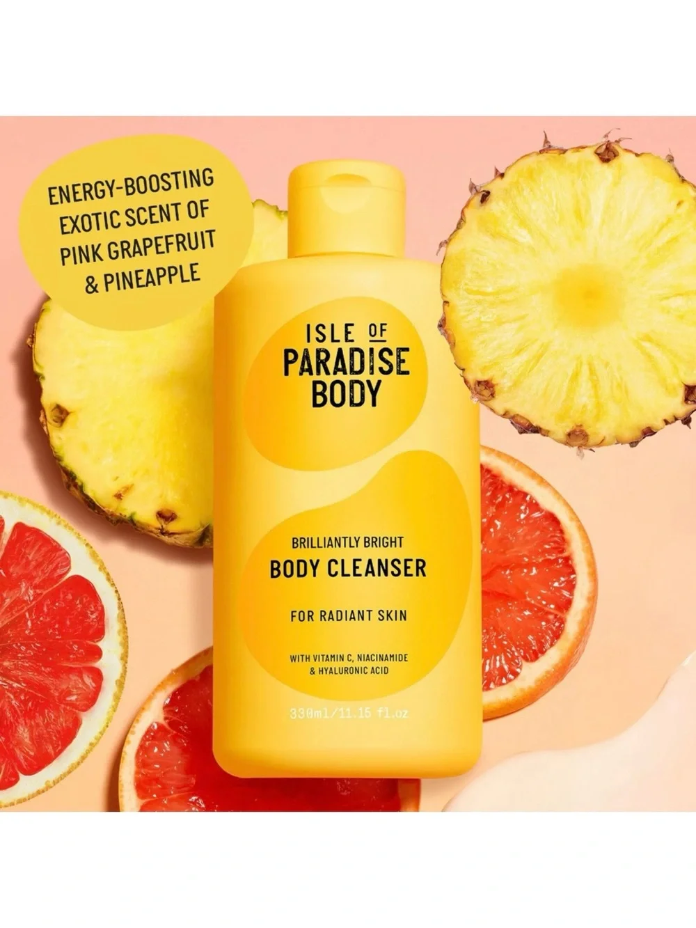 Isle of Paradise Body Brilliantly Bright Body Wash 11.15oz